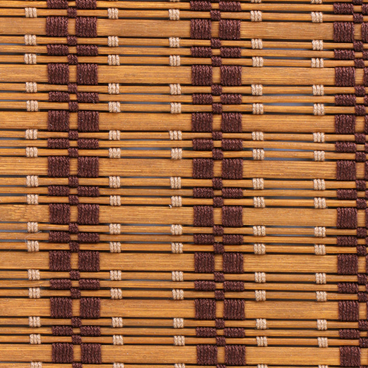 Forest Bamboo Roman Shade