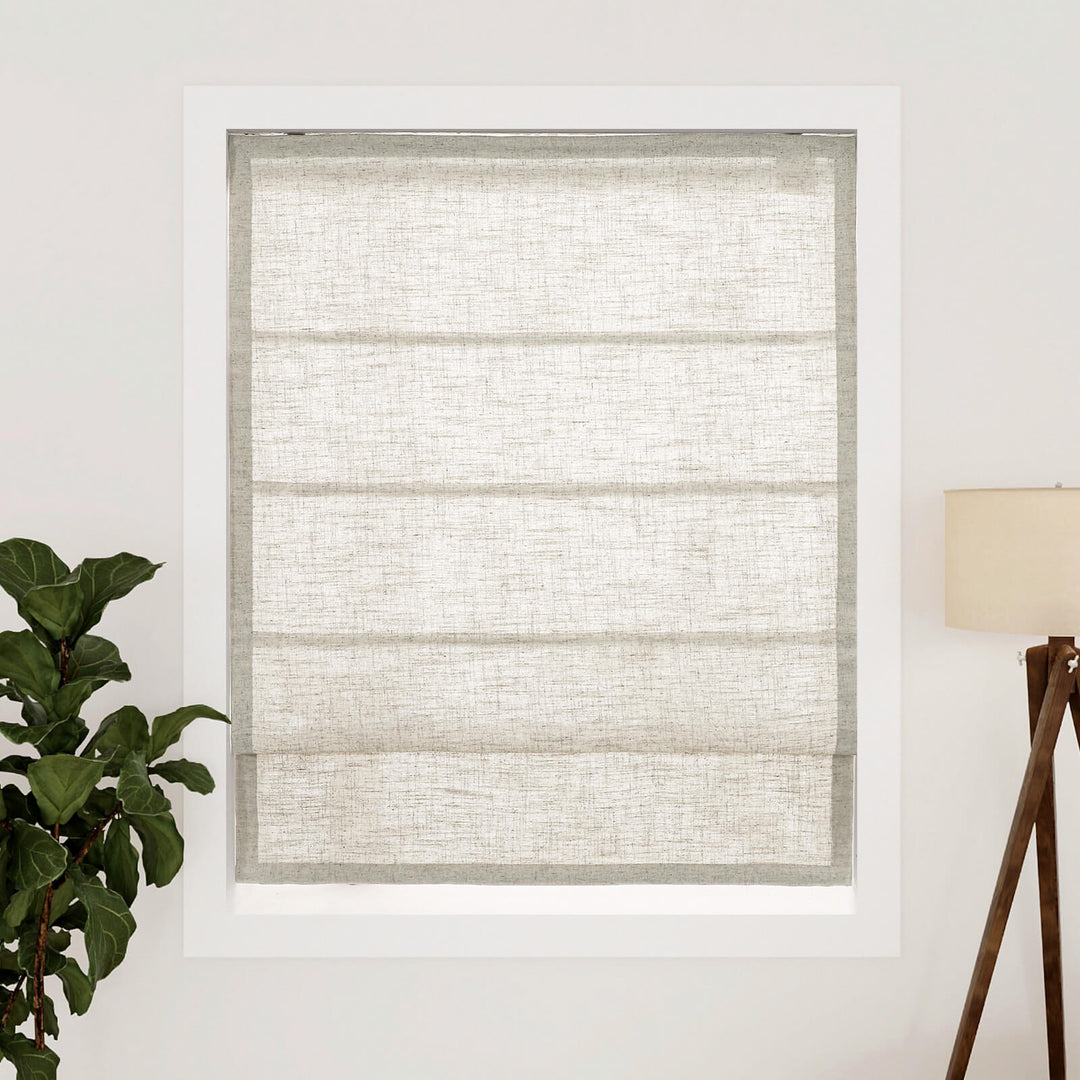 Emma Linen Roman Shades