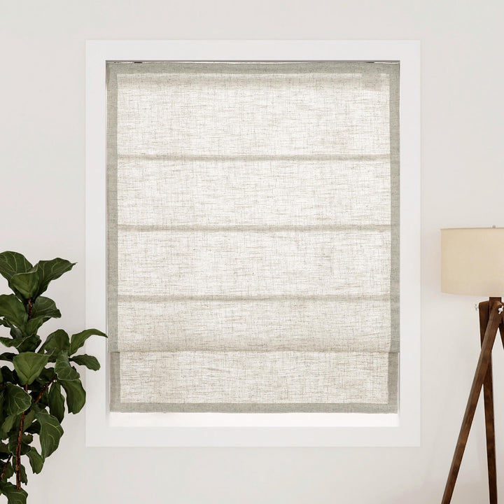 Emma Linen Roman Shades