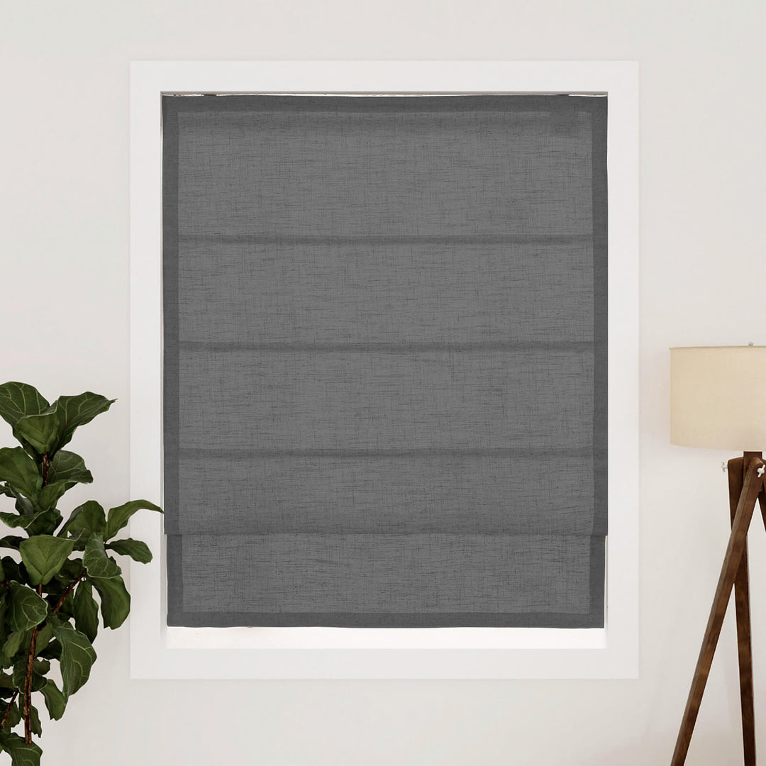Emma Linen Roman Shades