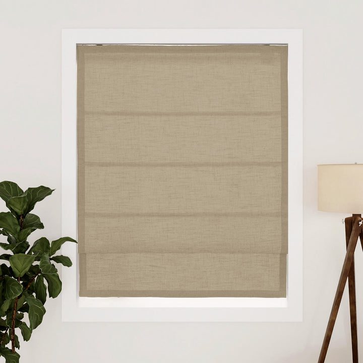 Emma Linen Roman Shades