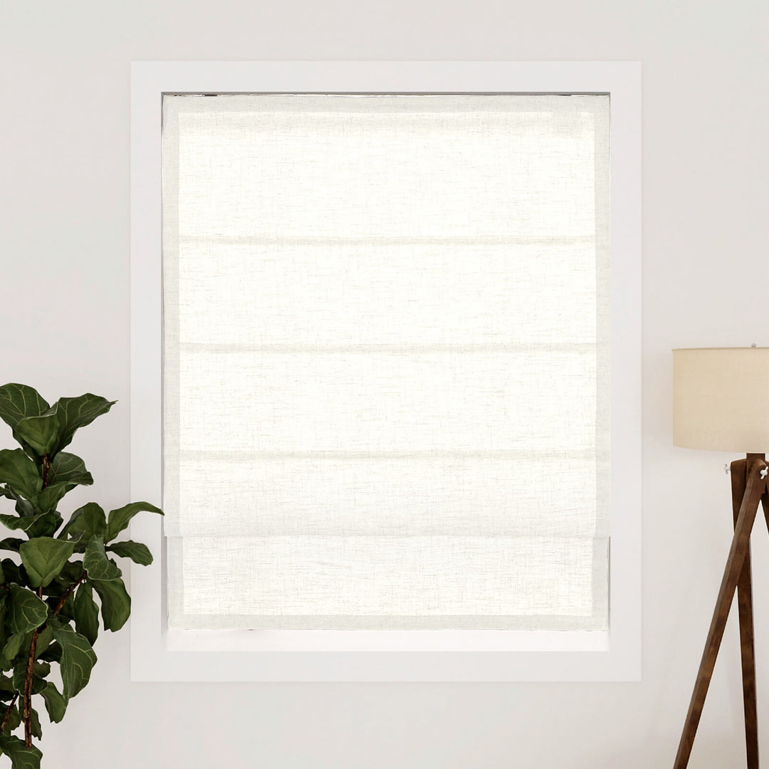 Emma Linen Roman Shades