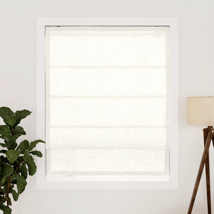Emma Linen Roman Shades