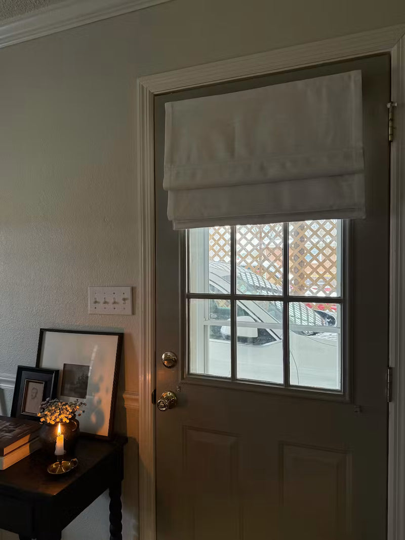 Emma Linen Roman Shades