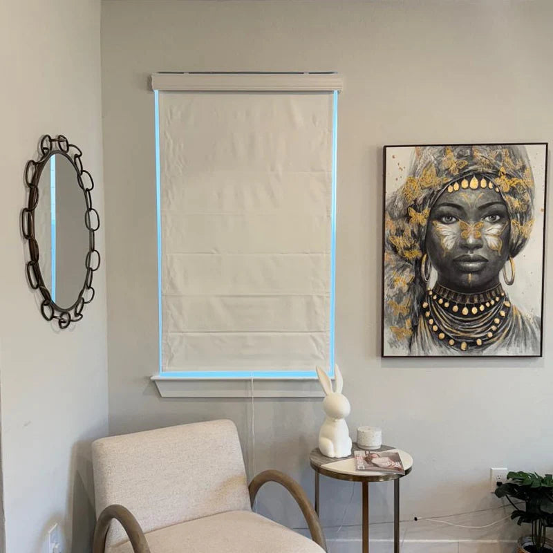 Oliver Polyester Roman Shade