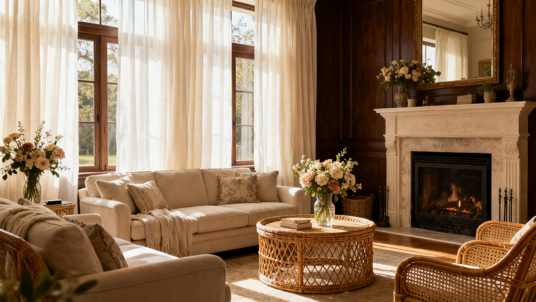 Living Room Sheer Curtains