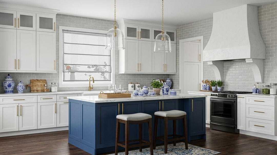 Kitchen Roman Shades
