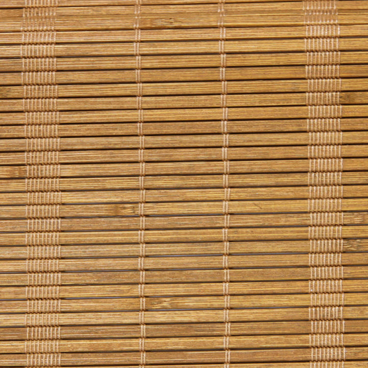 Modern Wood Bamboo Roman Shade