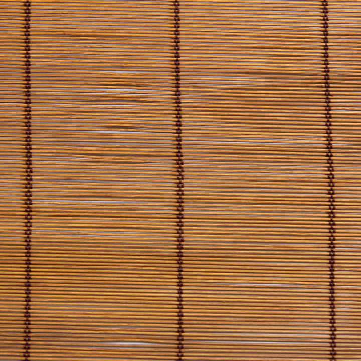 Modern Wood Bamboo Roman Shade