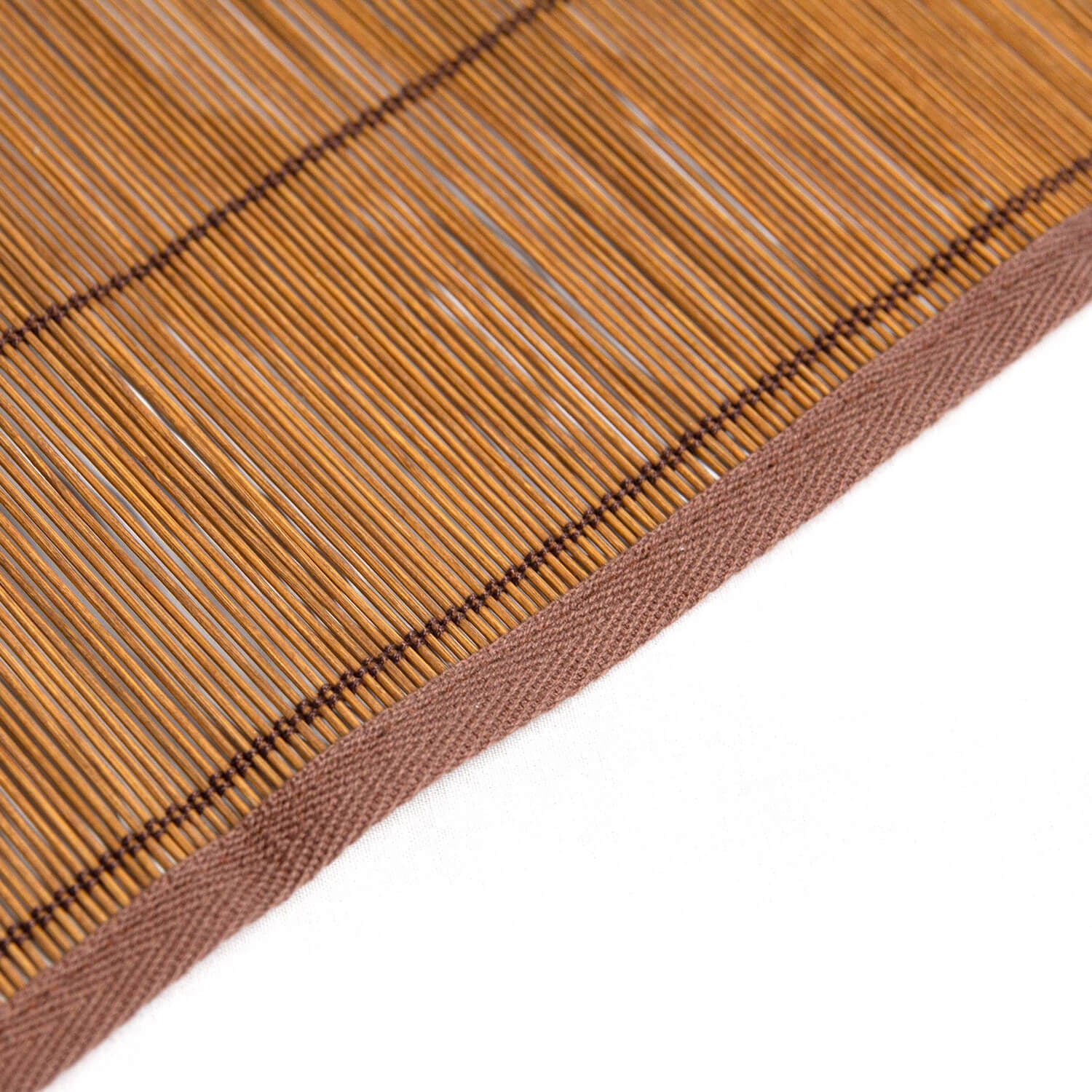 Modern Wood No-Drill Bamboo Shades Cordless | Lustrowin