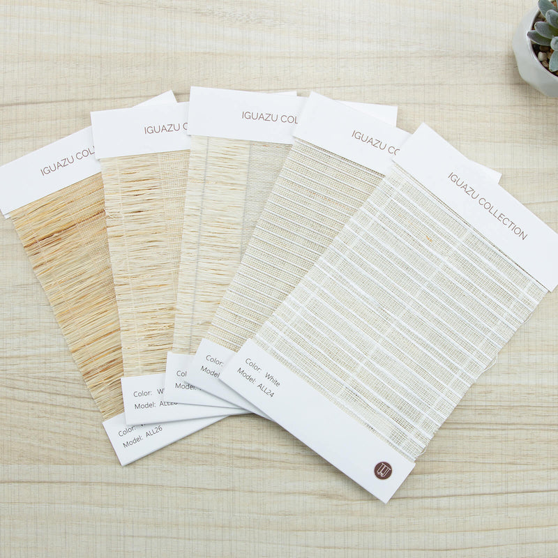 Iguazu Ramie/Flax Woven Shades Sample Book