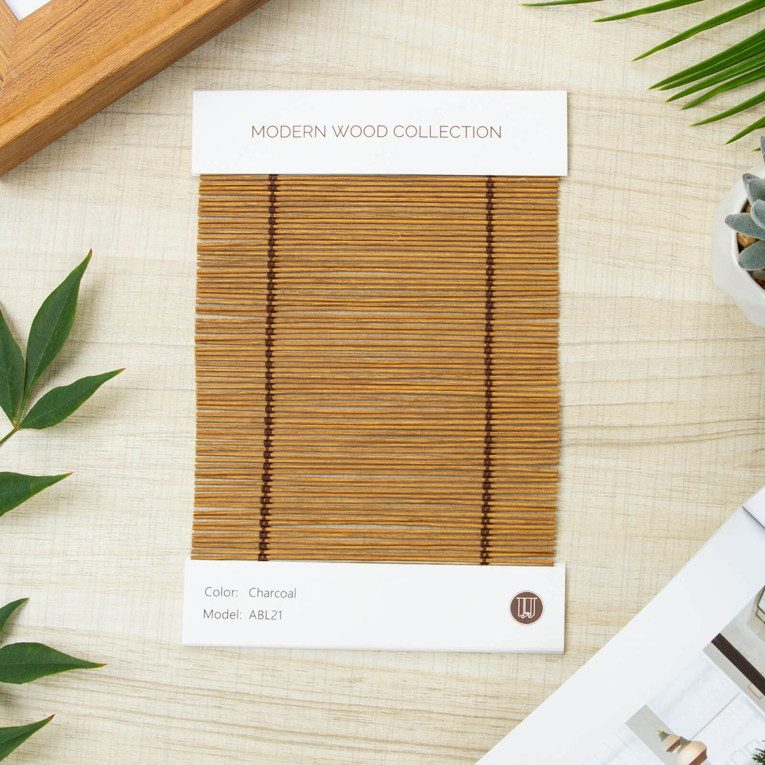 Modern Wood Bamboo Shade Sample Kit