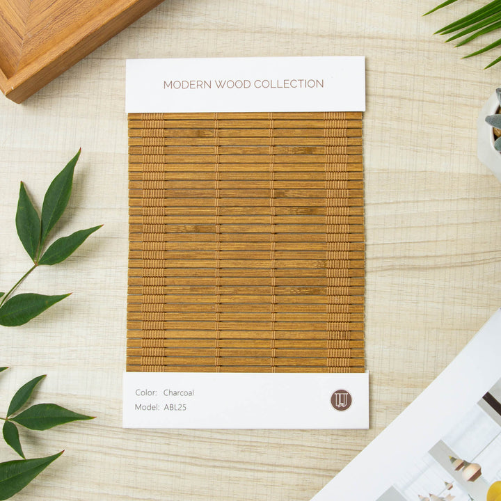 Modern Wood Bamboo Shade Sample Kit