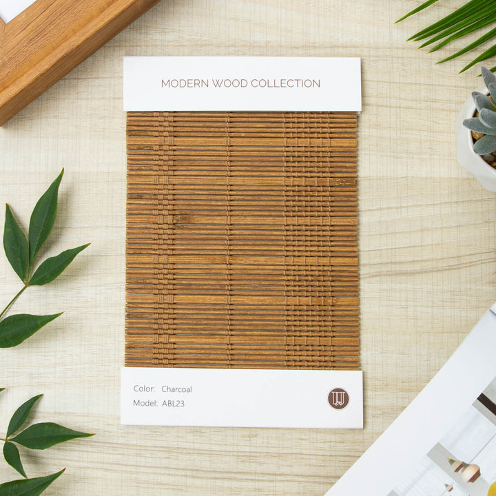 Modern Wood Bamboo Shade Sample Kit