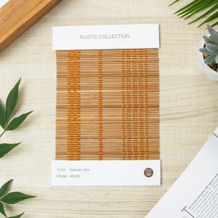 Rustic Bamboo Shade Sample Kit