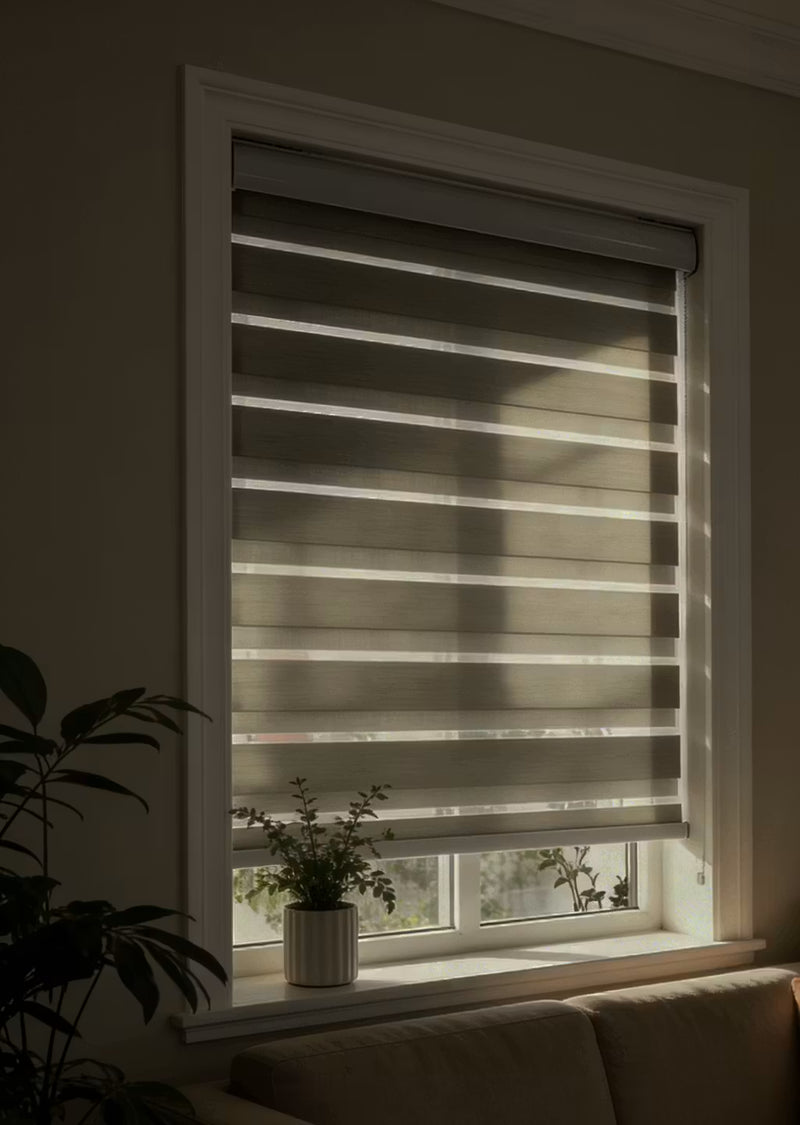 Evelyn Blackout Zebra Shade