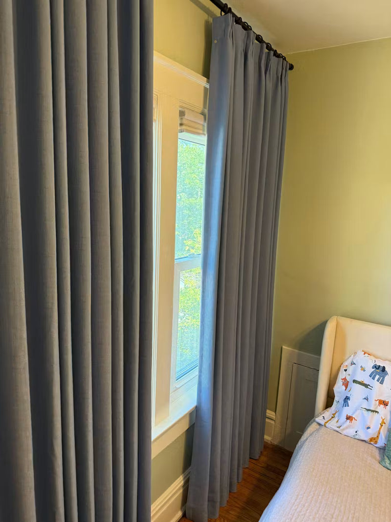 Sofia Heavyweight Cotton Blend Drapes Pleated Alternate