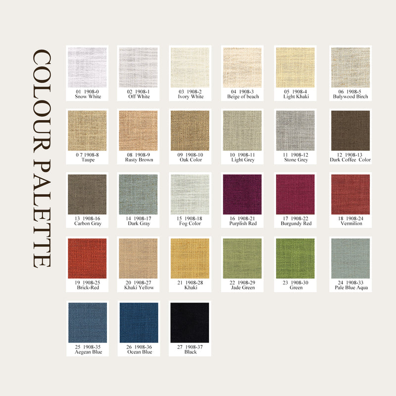 Zoe Linen Blend Booklet 27 Colors
