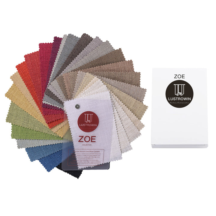 Zoe Linen Fabric Sample Kit
