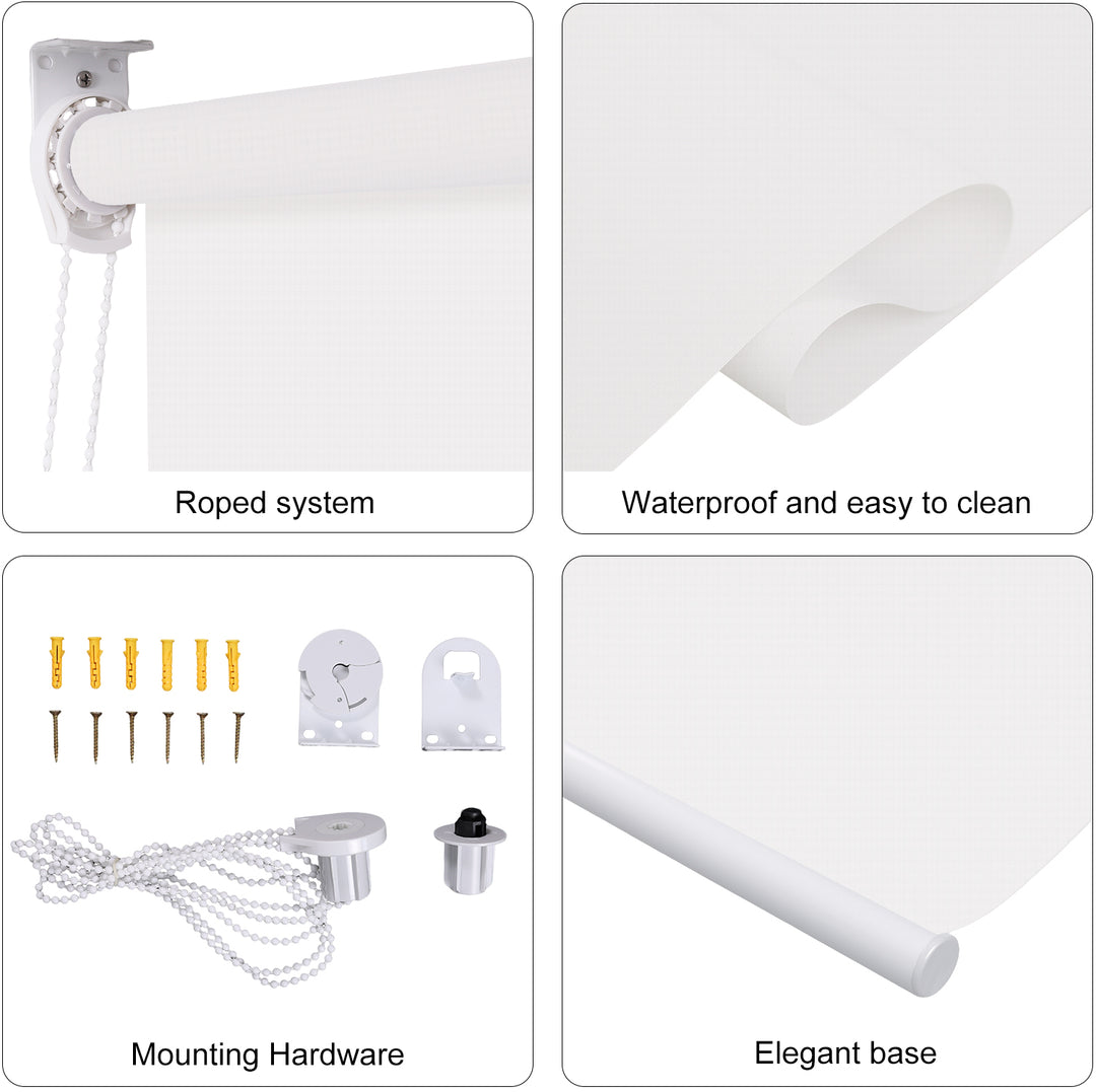 Logan Light Filtering Roller Shades