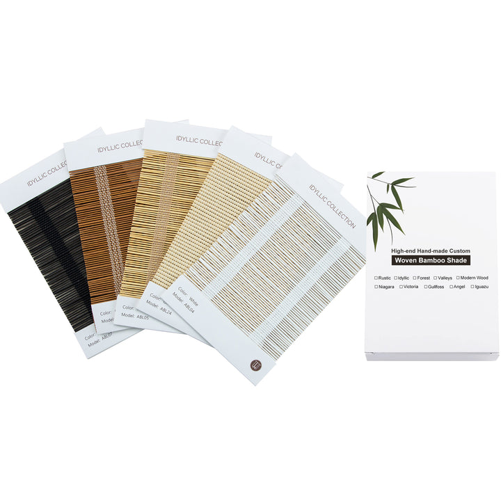 Idyllic Bamboo Shade Sample Kit