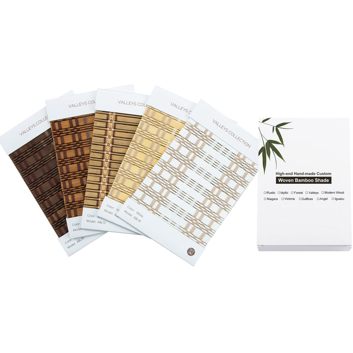 Valleys Bamboo Shade Sample Kit