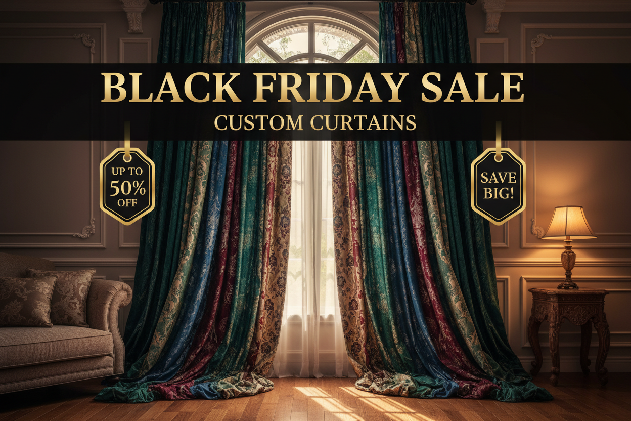 black friday sale about custom curtain